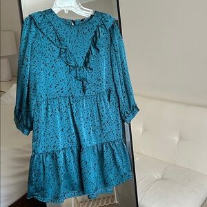 Zara Dalmatian print dress